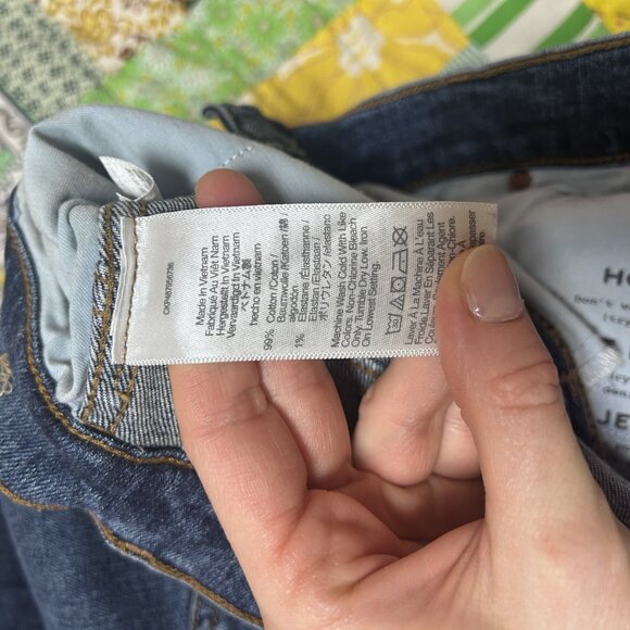 Madewell Mid-Rise Stovepipe jeans - Picture 7 of 8